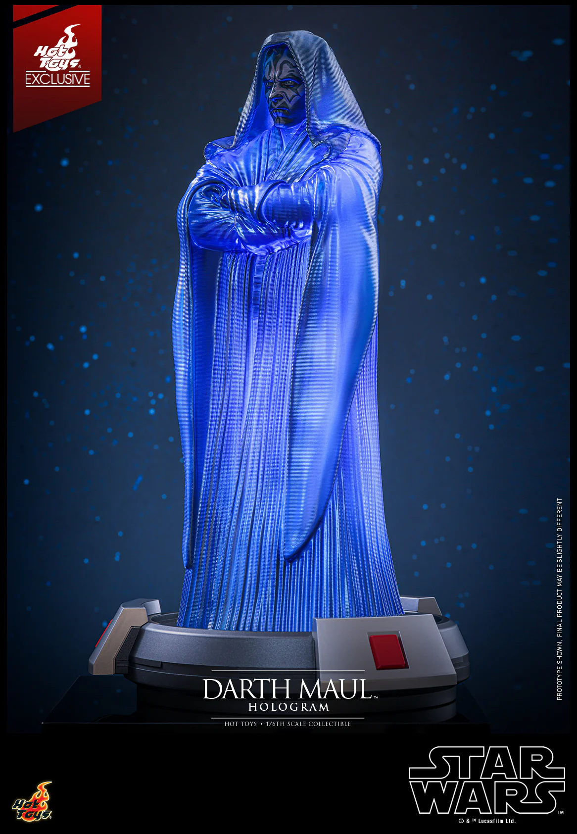 ACS015 - Star Wars: The Phantom Menace - 1/6th scale Darth Maul Hologram Collectible [Hot Toys Exclusive] - Image 4