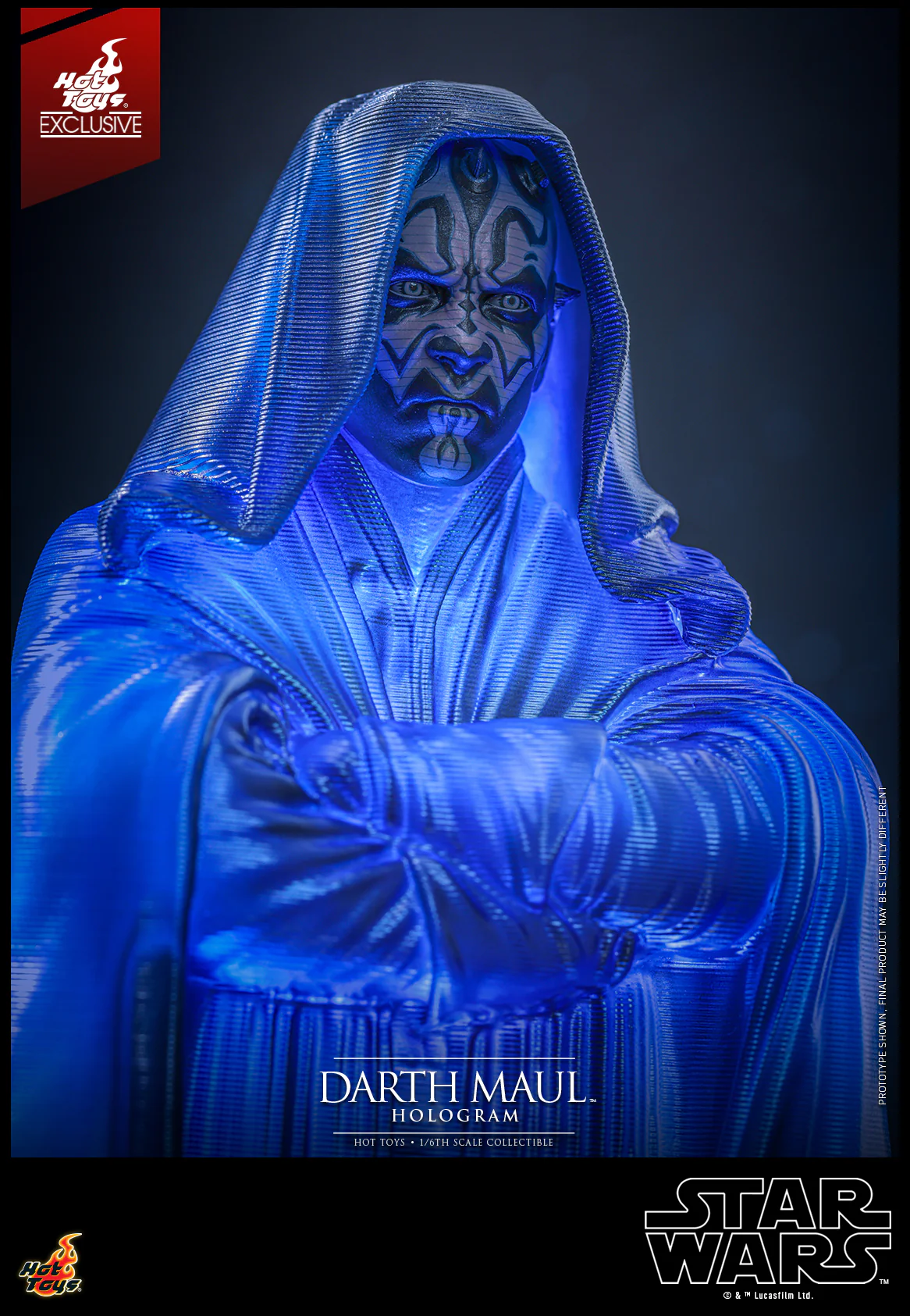 ACS015 - Star Wars: The Phantom Menace - 1/6th scale Darth Maul Hologram Collectible [Hot Toys Exclusive] - Image 5