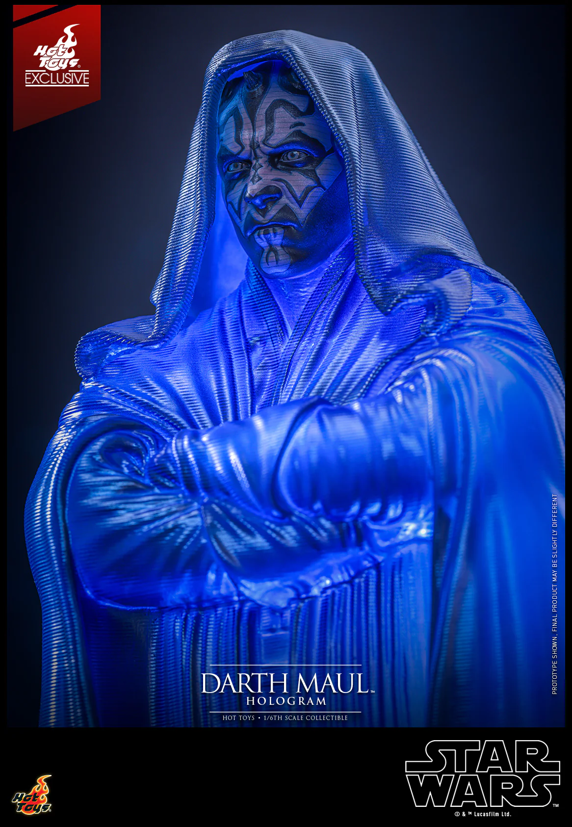 ACS015 - Star Wars: The Phantom Menace - 1/6th scale Darth Maul Hologram Collectible [Hot Toys Exclusive] - Image 6