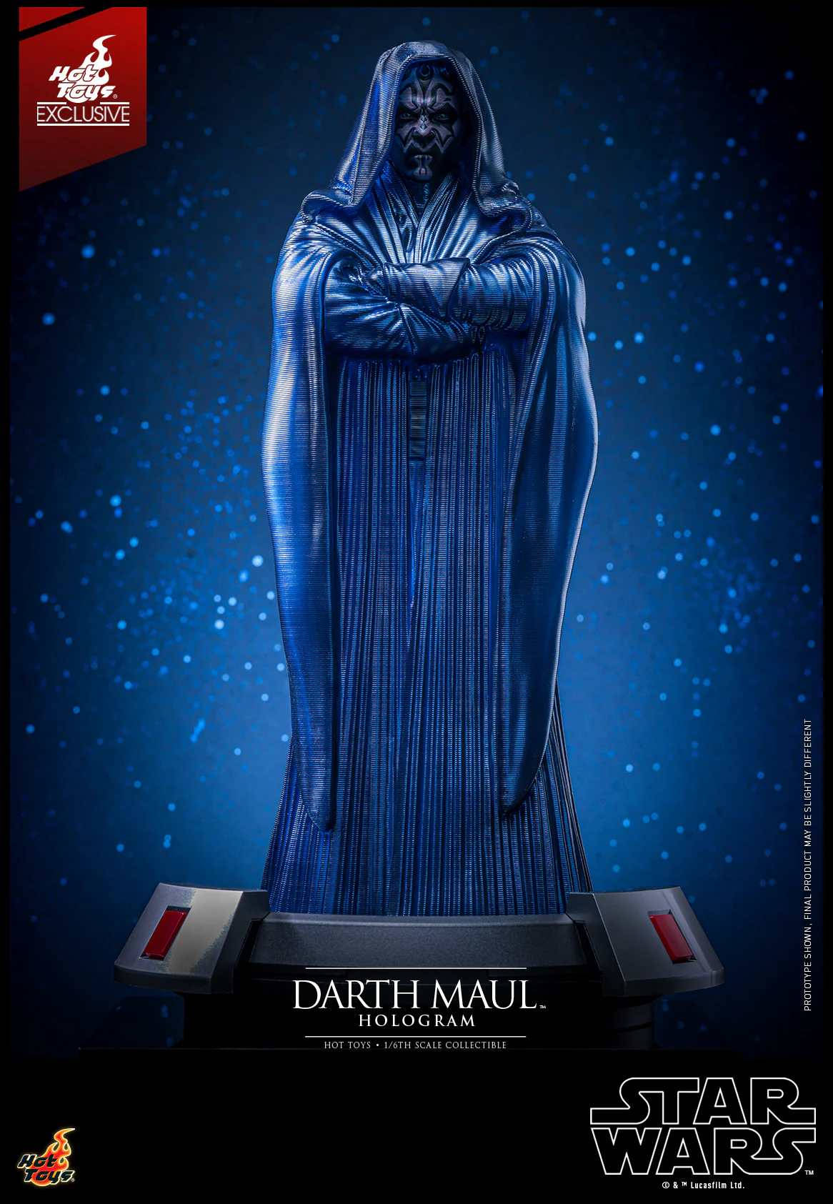 ACS015 - Star Wars: The Phantom Menace - 1/6th scale Darth Maul Hologram Collectible [Hot Toys Exclusive] - Image 7