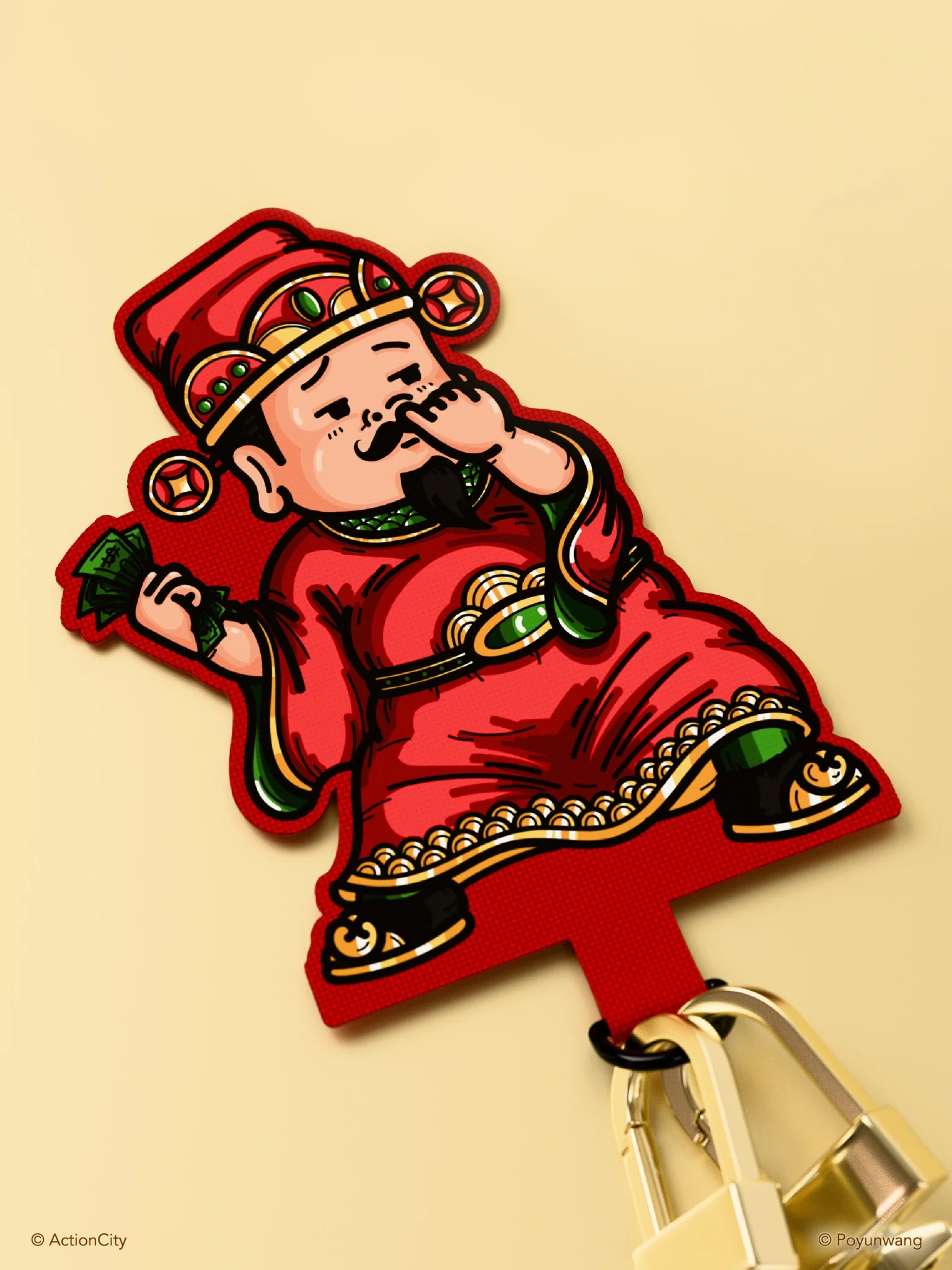 ActionCity x POYUNWANG CNY 2026 Phone Straps - Image 3