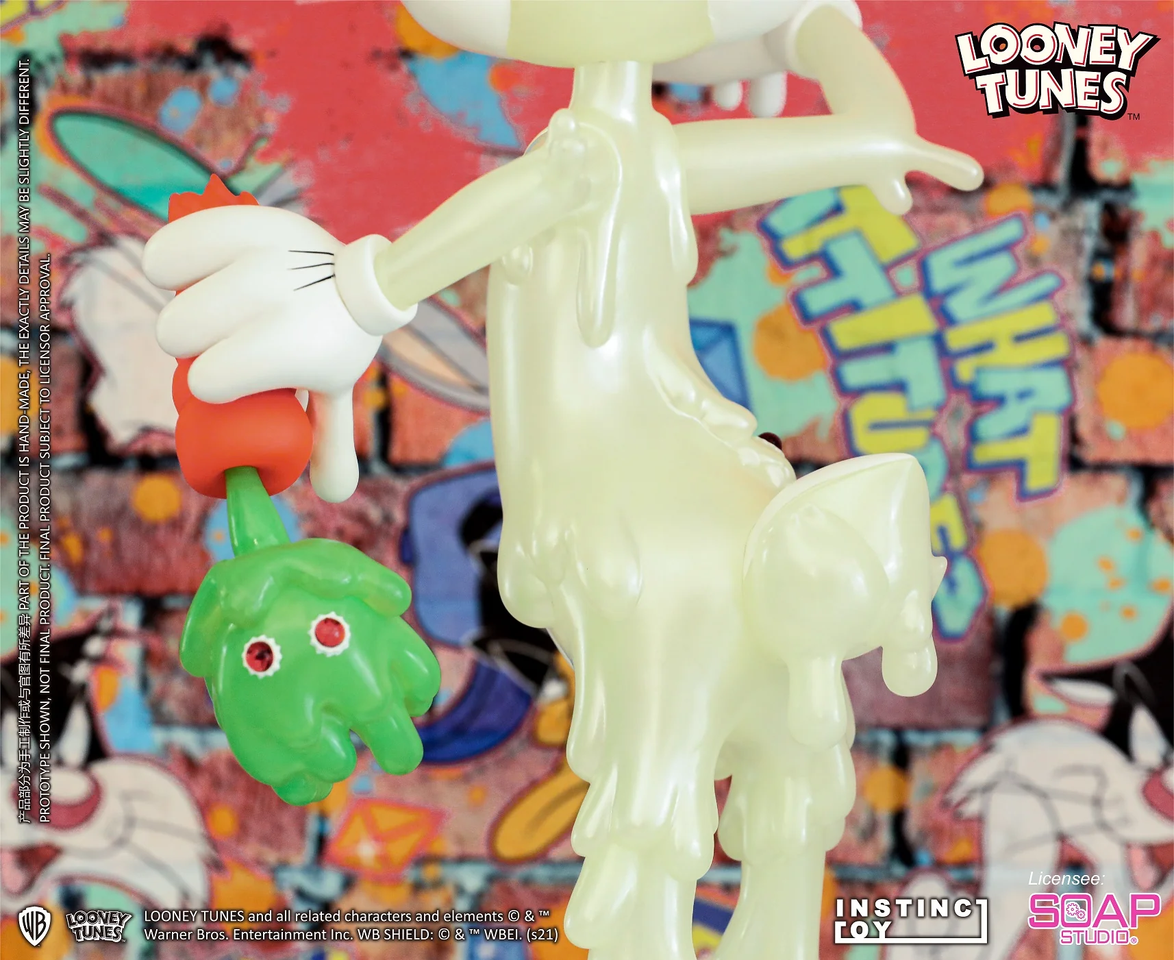 AM019G - Looney Tunes Erosion Bugs Bunny Figure (GID Ver.) Soap Studio x INSTINCTOY - Image 10