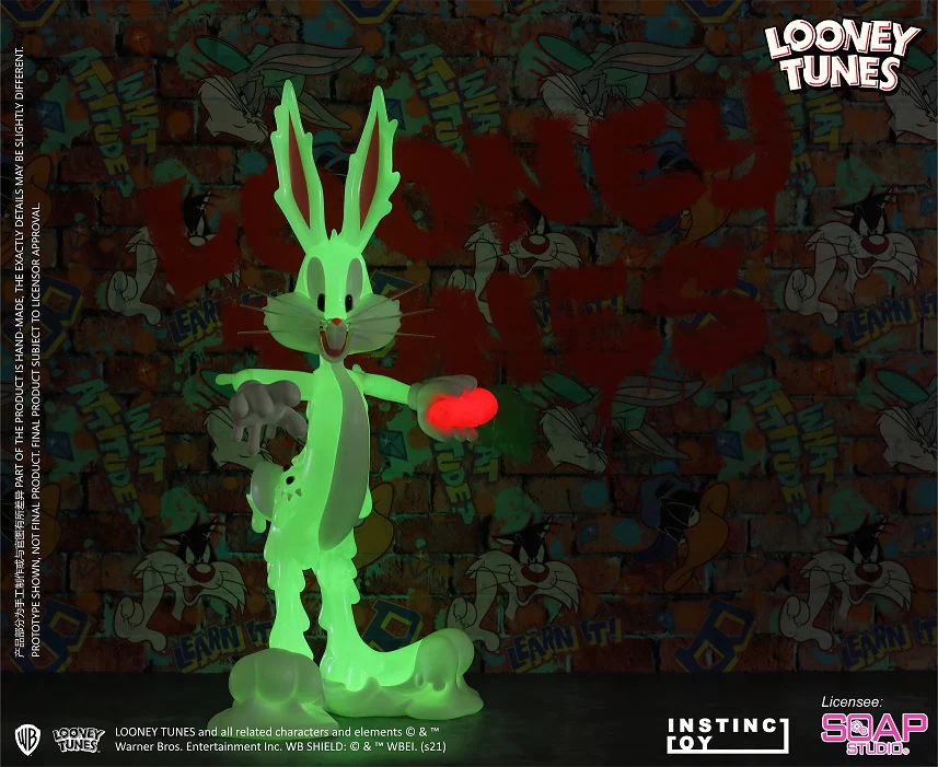 AM019G - Looney Tunes Erosion Bugs Bunny Figure (GID Ver.) Soap Studio x INSTINCTOY - Image 11