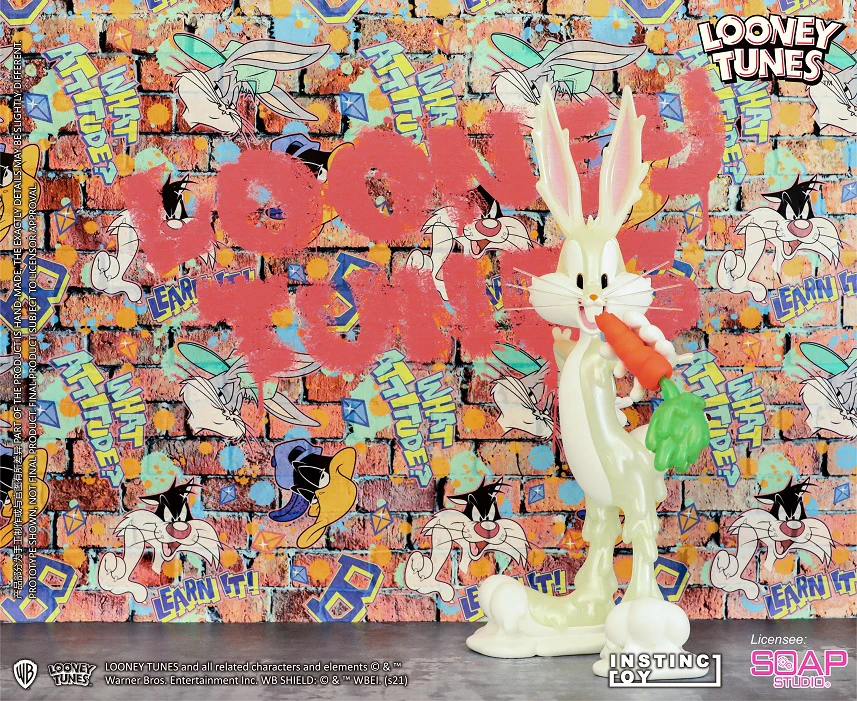 AM019G - Looney Tunes Erosion Bugs Bunny Figure (GID Ver.) Soap Studio x INSTINCTOY - Image 3