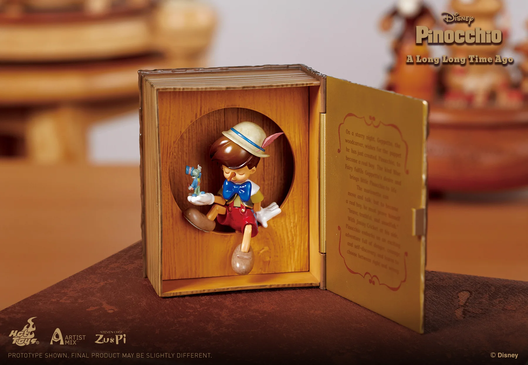 AMC039 - Pinocchio - Pinocchio Fantasy Heart Song Artist Mix Collectibles Designed by Zu and Pi @ Steven Choi - Image 12