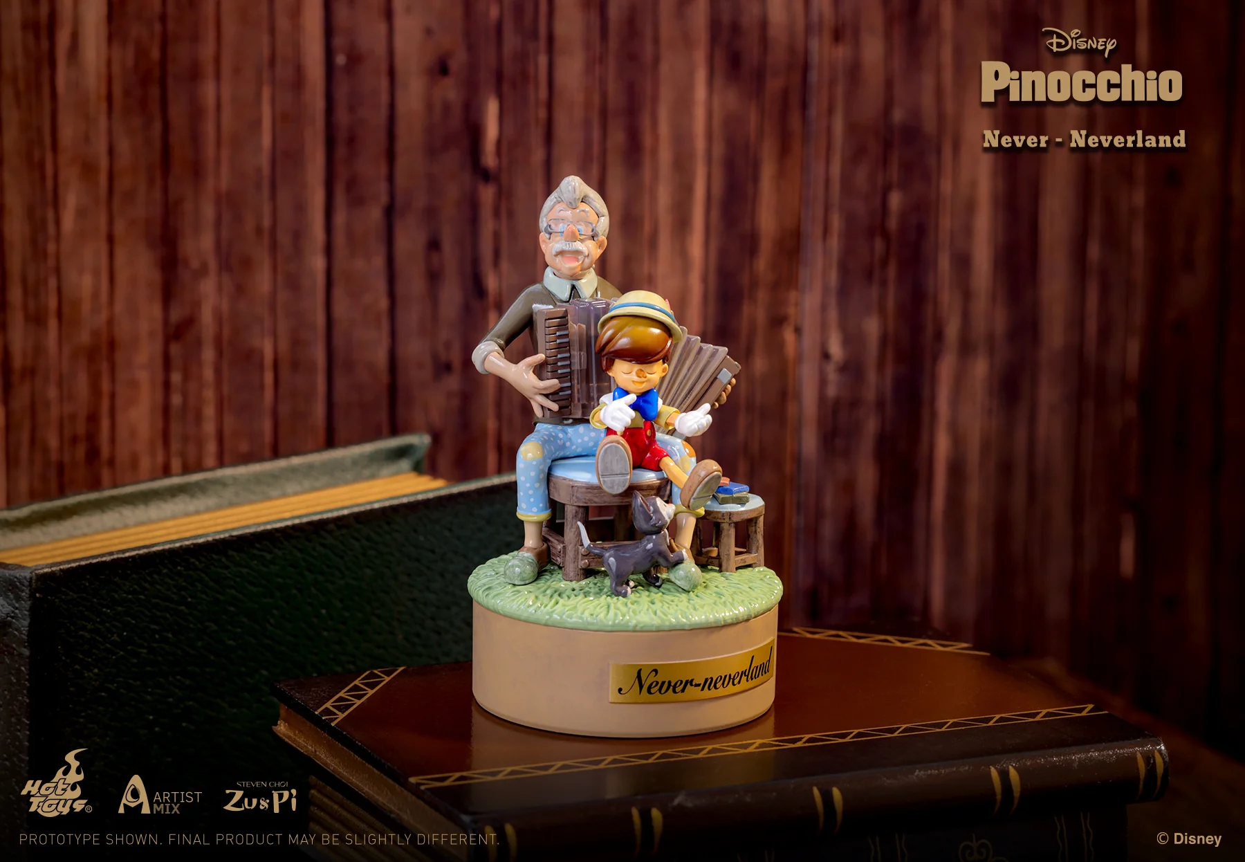 AMC039 - Pinocchio - Pinocchio Fantasy Heart Song Artist Mix Collectibles Designed by Zu and Pi @ Steven Choi - Image 15