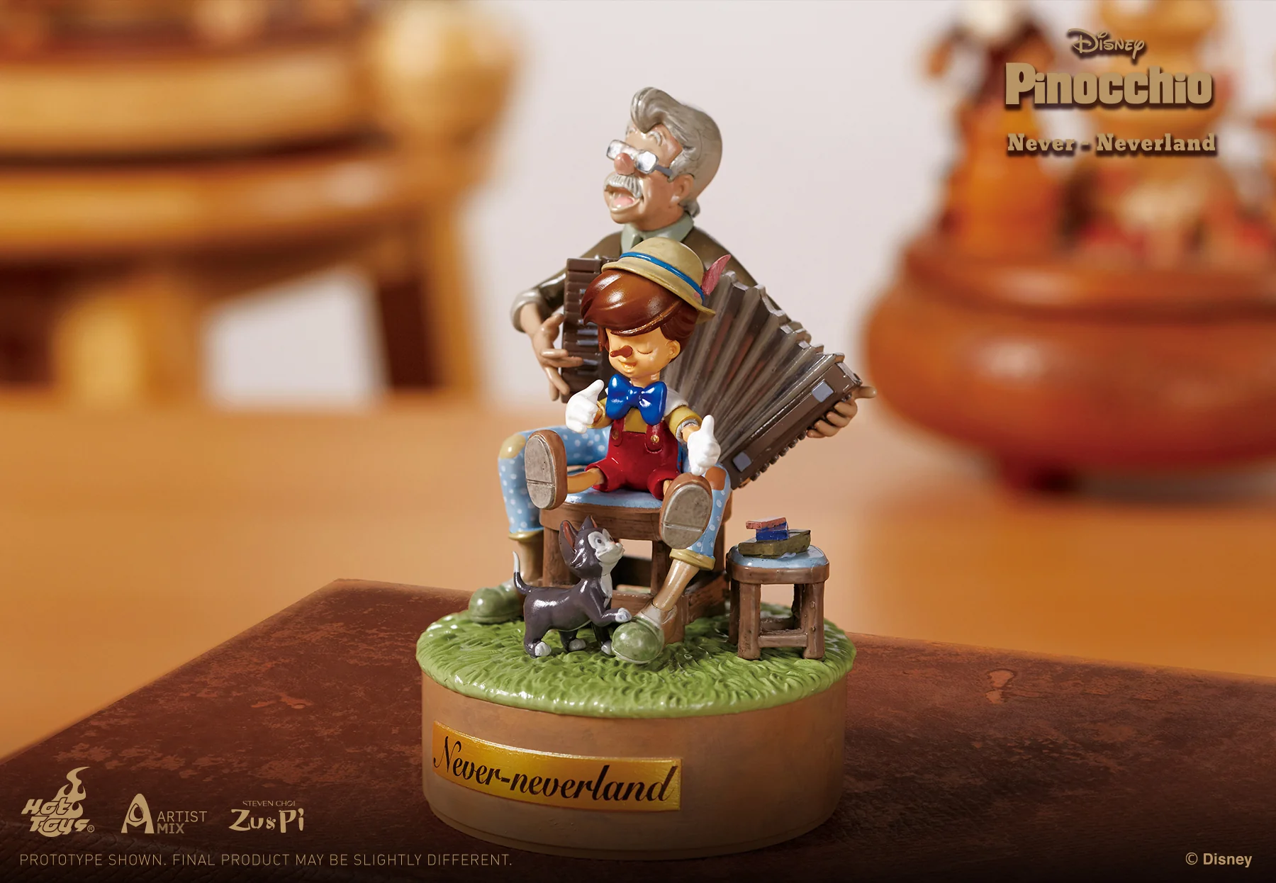 AMC039 - Pinocchio - Pinocchio Fantasy Heart Song Artist Mix Collectibles Designed by Zu and Pi @ Steven Choi - Image 16