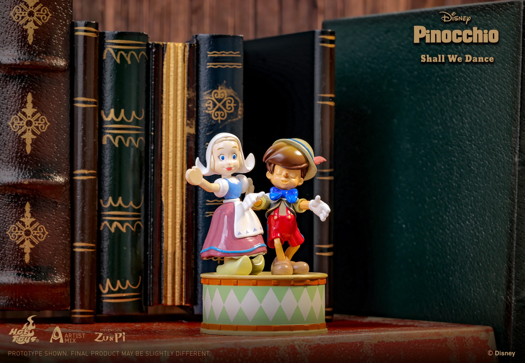 AMC039 - Pinocchio - Pinocchio Fantasy Heart Song Artist Mix Collectibles Designed by Zu and Pi @ Steven Choi - Image 8