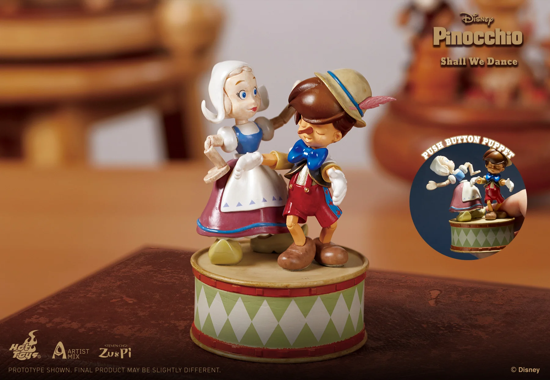 AMC039 - Pinocchio - Pinocchio Fantasy Heart Song Artist Mix Collectibles Designed by Zu and Pi @ Steven Choi - Image 9