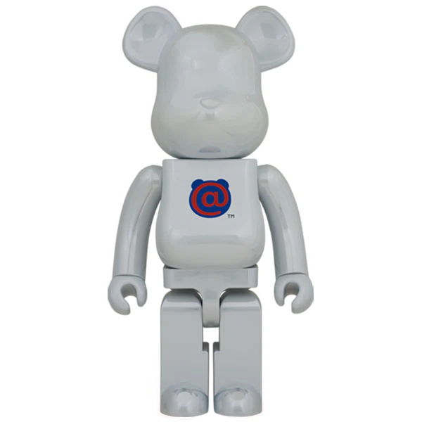 BE@RBRICK 1st Model White Chrome 1000%