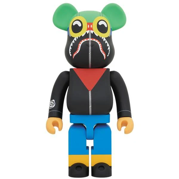 BE@RBRICK A Bathing Ape(R) × Hebru Brantley × Social Status 1000% - Image 2