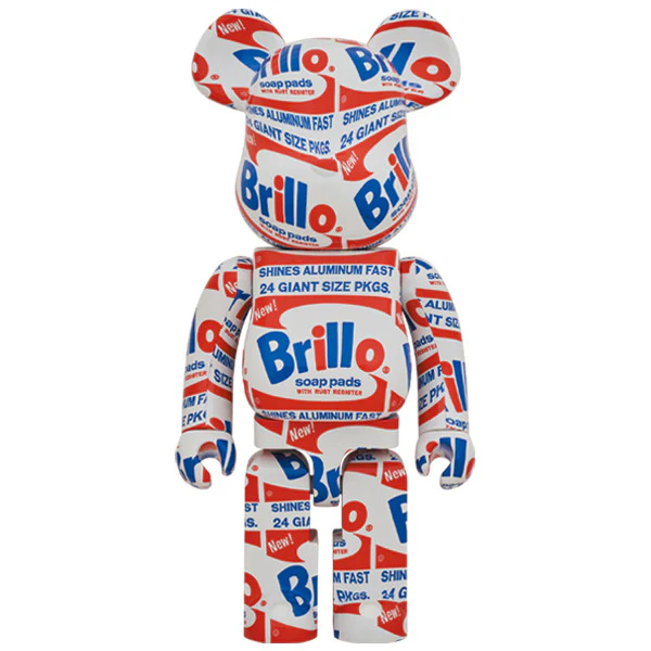 BE@RBRICK Andy Warhol "Brillo" 1000%