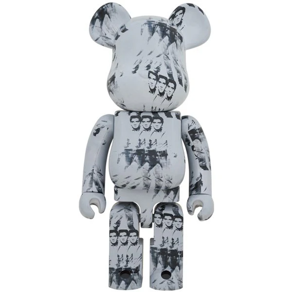 BE@RBRICK Andy Warholâ€™s Elvis Presley 1000%