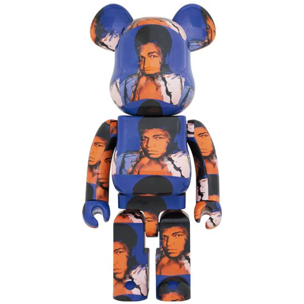 BE@RBRICK Andy Warholâ€™s Muhammad Ali 1000%