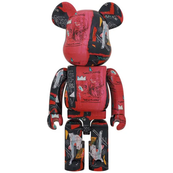 BE@RBRICK Andy Warhol x Jean-Michel Basquiat #1 1000%