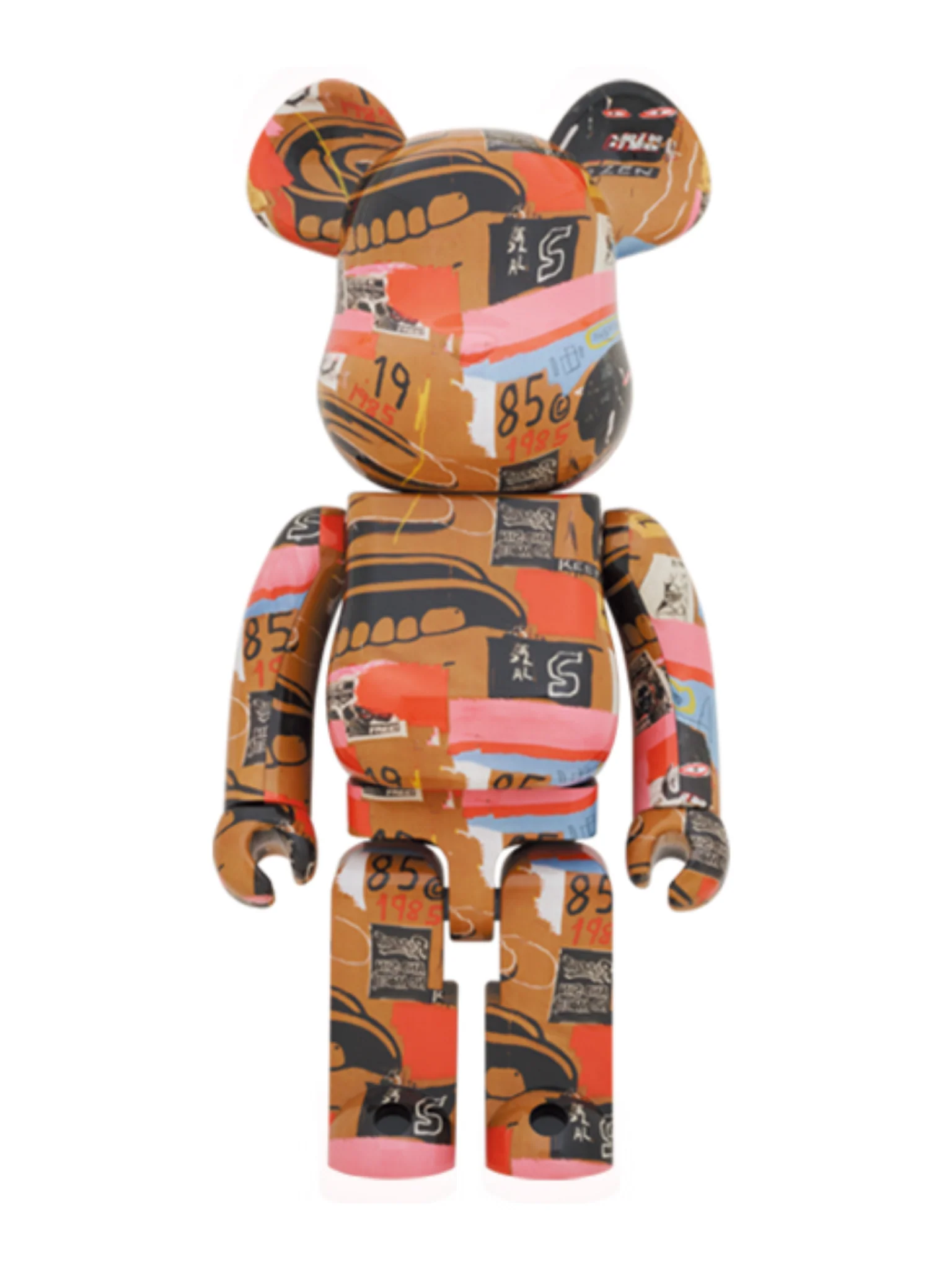 BE@RBRICK Andy Warhol x Jean Michel Basquiat #2 1000%