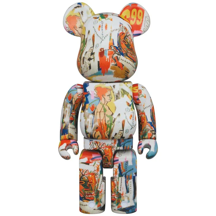 BE@RBRICK Andy Warhol X Jean-Michel Basquiat #4 1000%