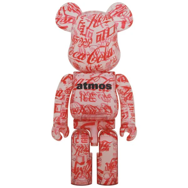 BE@RBRICK Atmos × Coca-Cola Clear Body 1000% - Image 2
