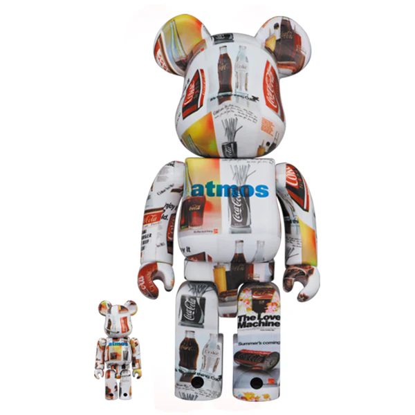 BE@RBRICK Atmos x Coca Cola Type 5 100% & 400% - Image 2