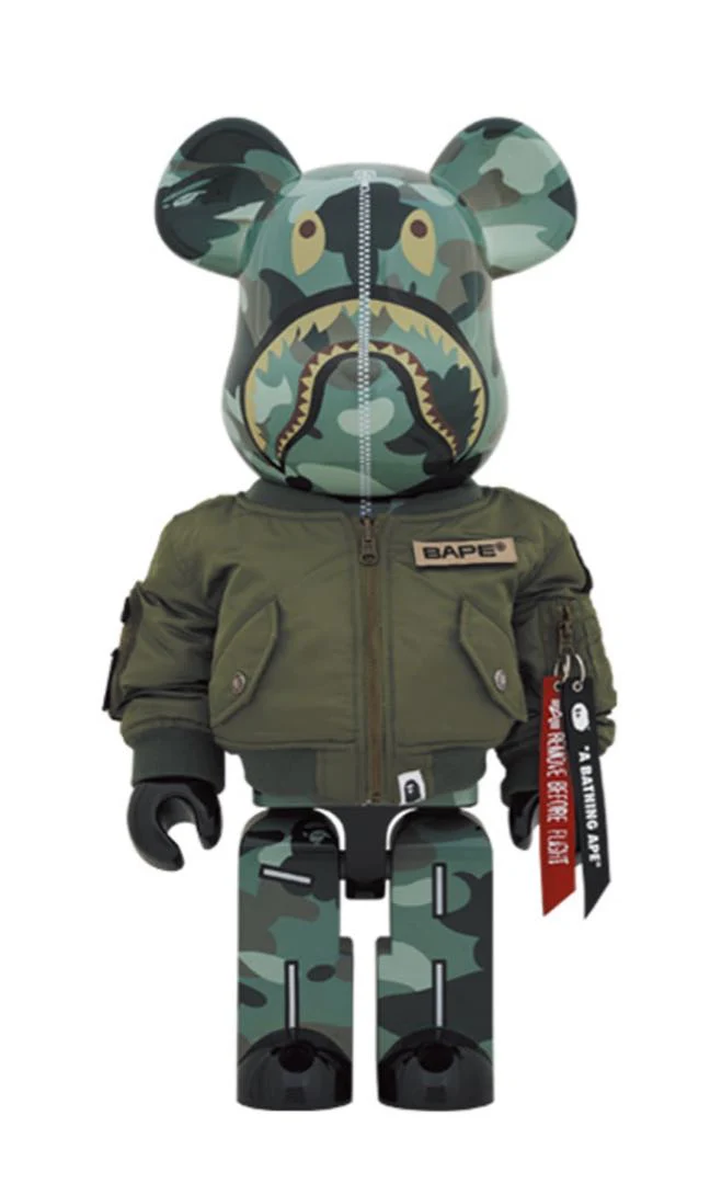 BE@RBRICK Bape (R) × Alpha 1000% - Image 2