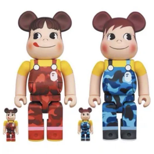BE@RBRICK BAPE(R) × Peko-chan & Poco-chan 100% & 400%