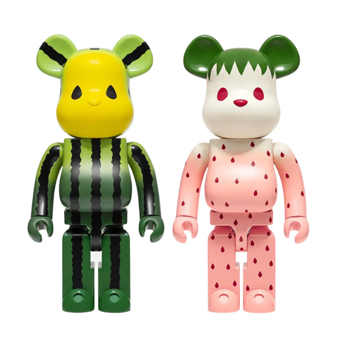 BE@RBRICK Clot Watermelon & Strawberry 100% & 400% Set - Image 2