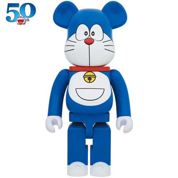 BE@RBRICK Doraemon No Mouth Ver. 50th Anniversary 1000% - Image 2