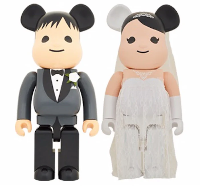 BE@RBRICK Greeting Marriage PLUS 1000% - Image 2