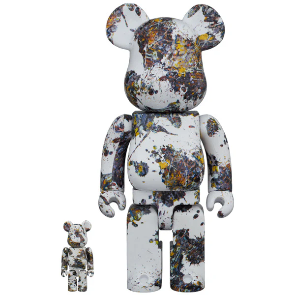 BE@RBRICK Jackson Pollock Studio (Splash) 100% & 400%