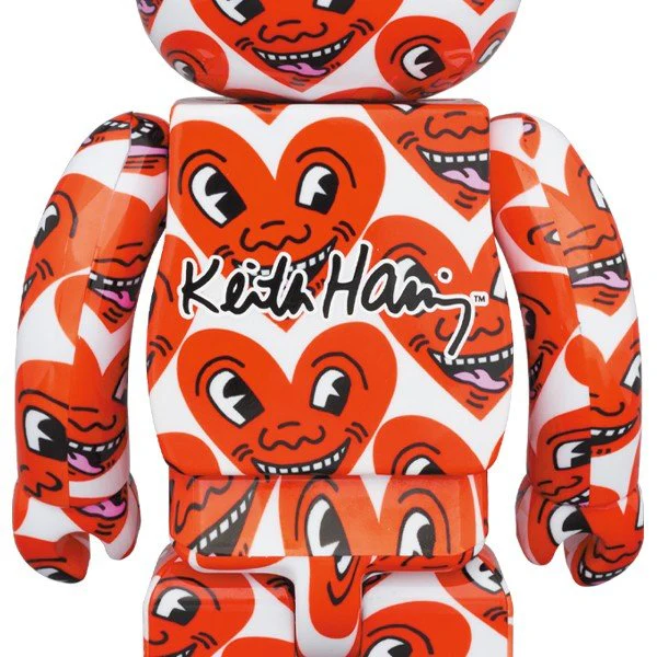 BE@RBRICK Keith Haring #6 100% & 400% - Image 2