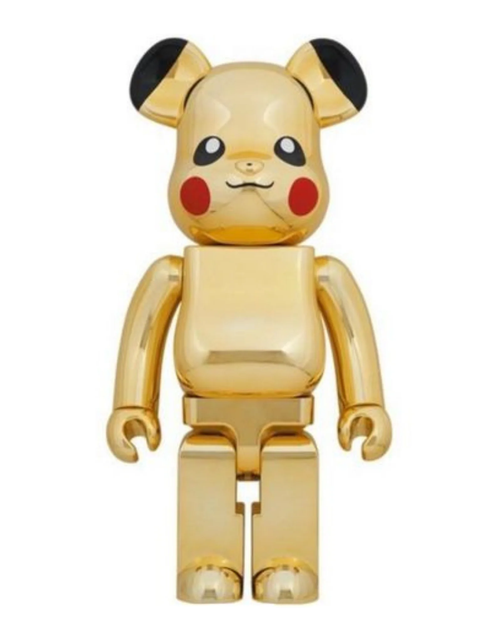 BE@RBRICK Pikachu (Gold Chrome Ver.) 1000%