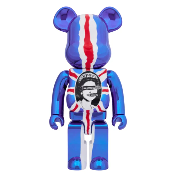 BE@RBRICK Sex Pistols "God Save The Queen" Chrome Ver. 1000%(ASK) - Image 2