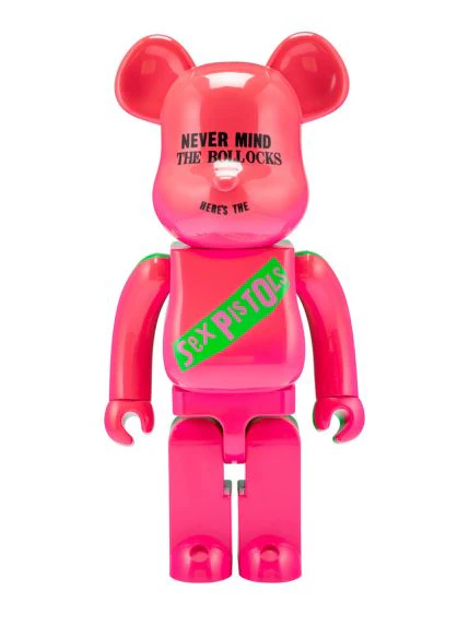BE@RBRICK Sex Pistols Green/Pink Ver.1000% 2007 (ASK) - Image 2