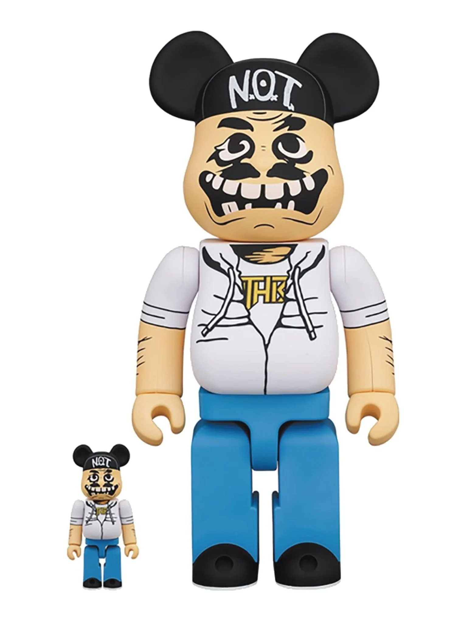 Bearbrick ANTHRAX "NOTMAN" 100% & 400%