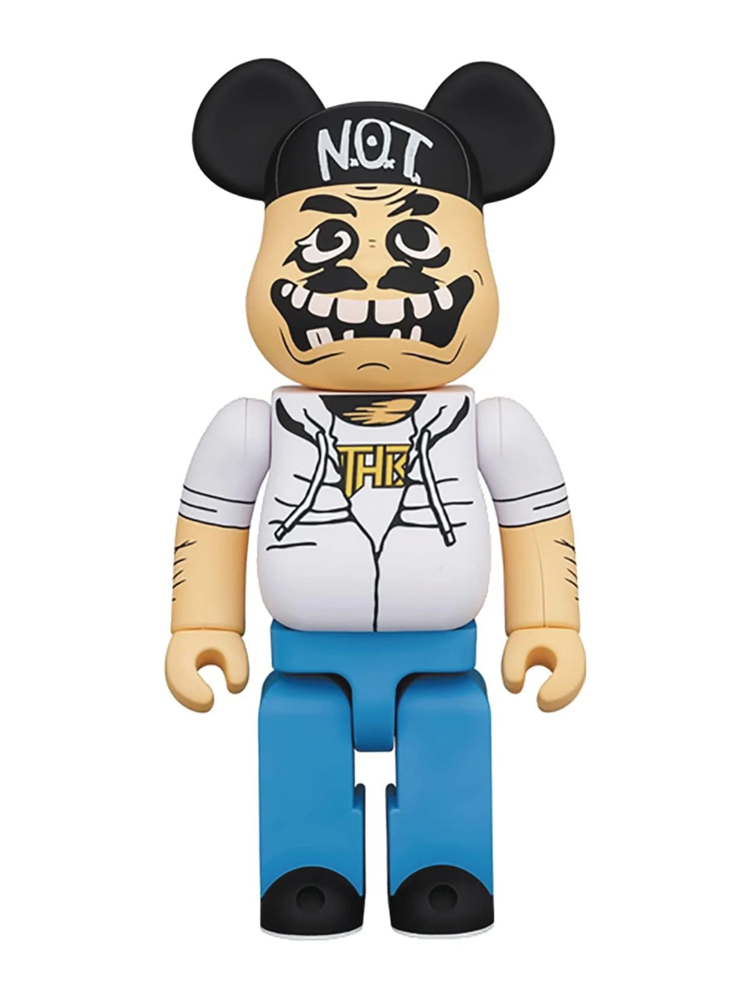 Bearbrick ANTHRAX "NOTMAN" 100% & 400% - Image 2