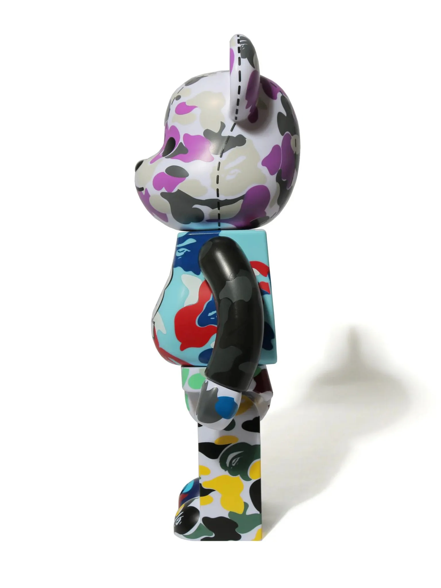 Bearbrick Bape(R) Camo 28th Anniversary Multi 400% #1 - Image 3