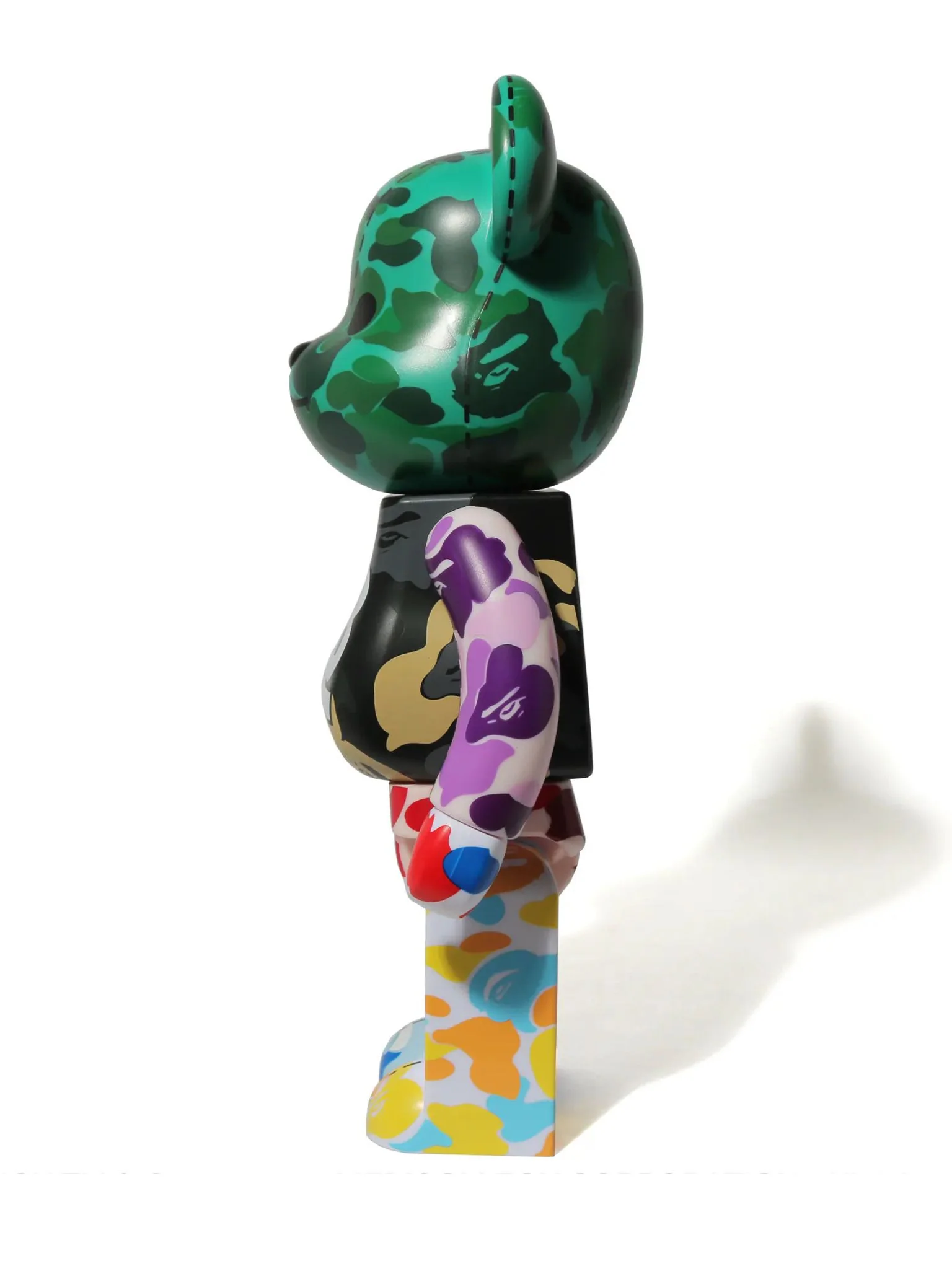 Bearbrick Bape(R) Camo 28th Anniversary Multi 400% #4 - Image 3