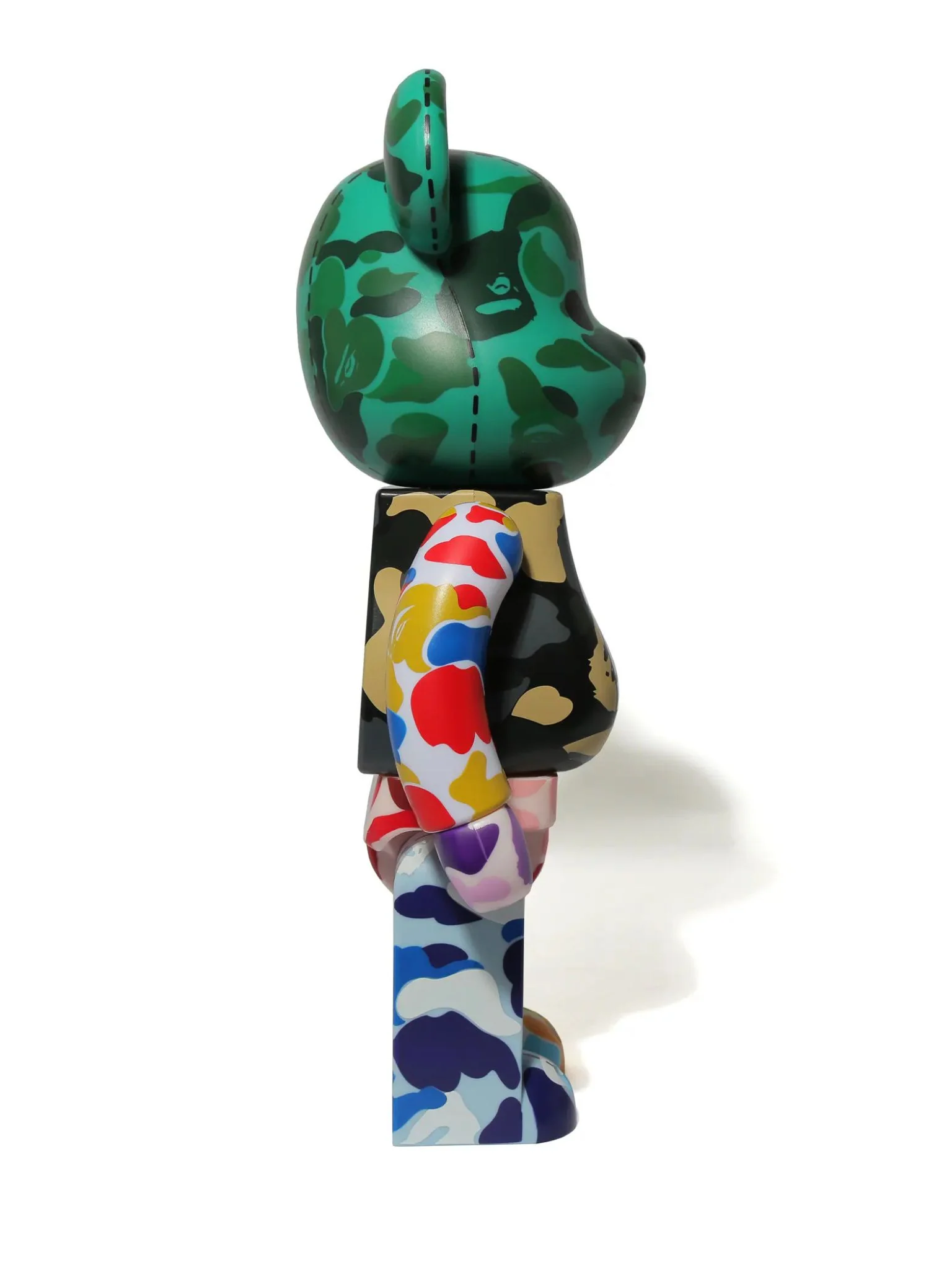 Bearbrick Bape(R) Camo 28th Anniversary Multi 400% #4 - Image 4