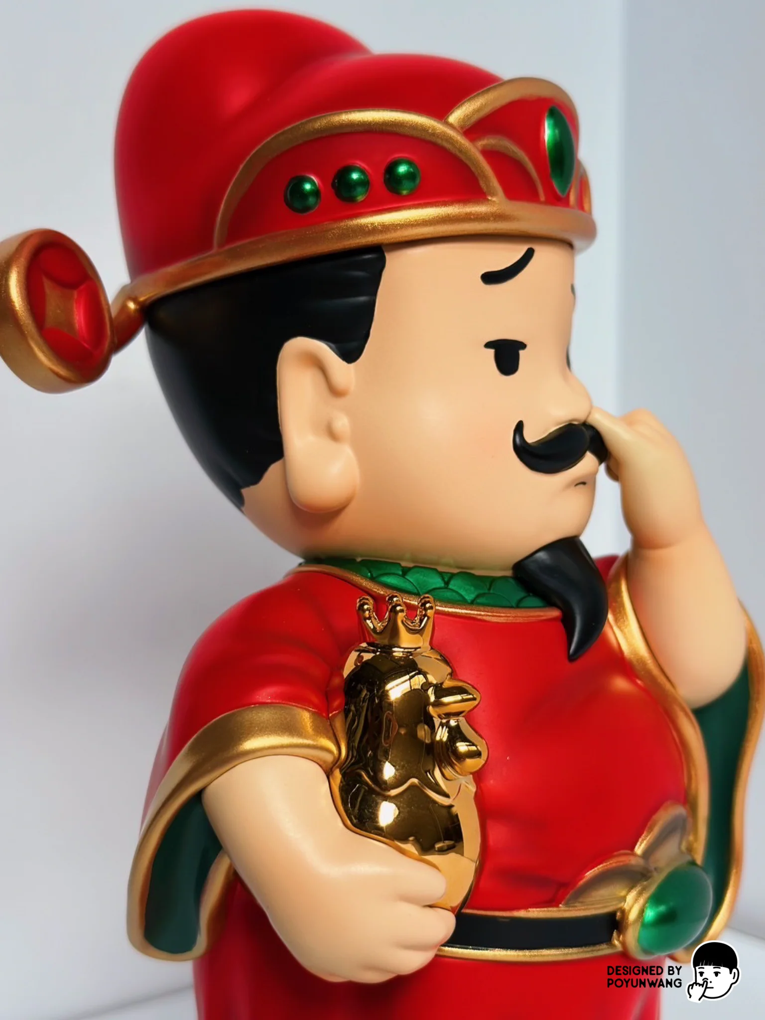 Cai Shen Golden Rooster God of Wealth - Image 4
