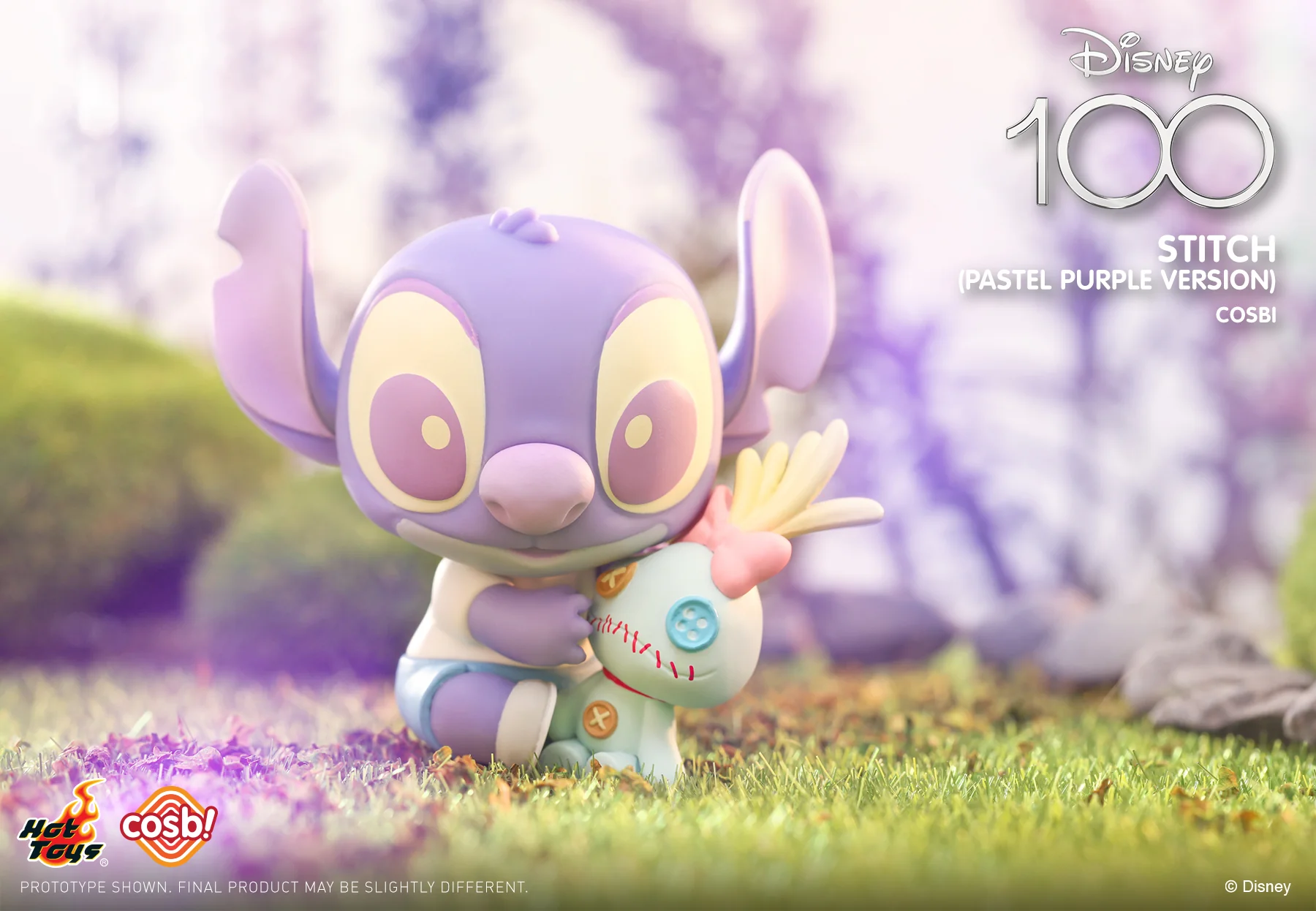 CBX132 - Disney 100 Stitch (Pastel Purple Version) Cosbi Collection - Image 4