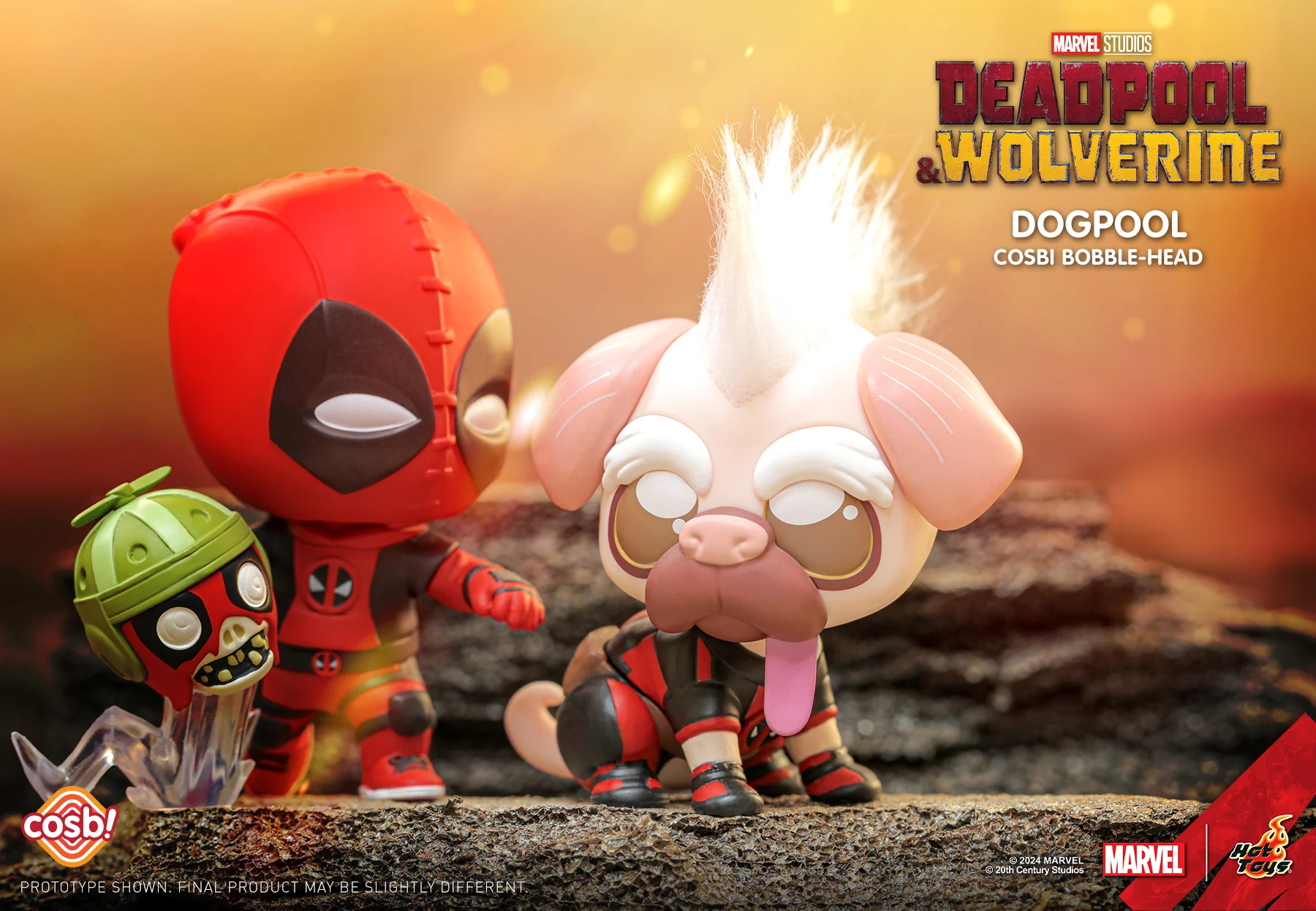 CBX183 - Deadpool & Wolverine - Deadpool & Wolverine Cosbi Bobble-Head - Image 5