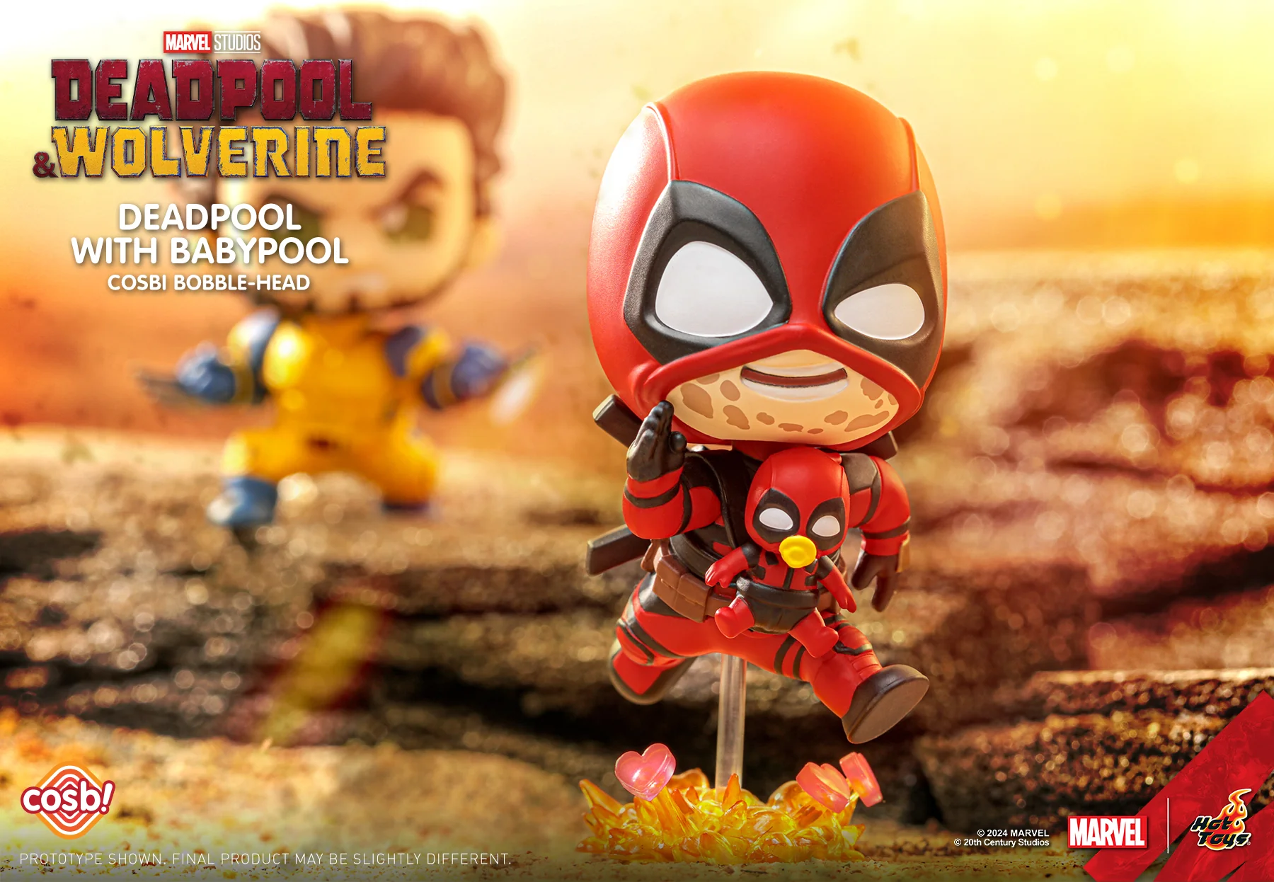 CBX183 - Deadpool & Wolverine - Deadpool & Wolverine Cosbi Bobble-Head - Image 7