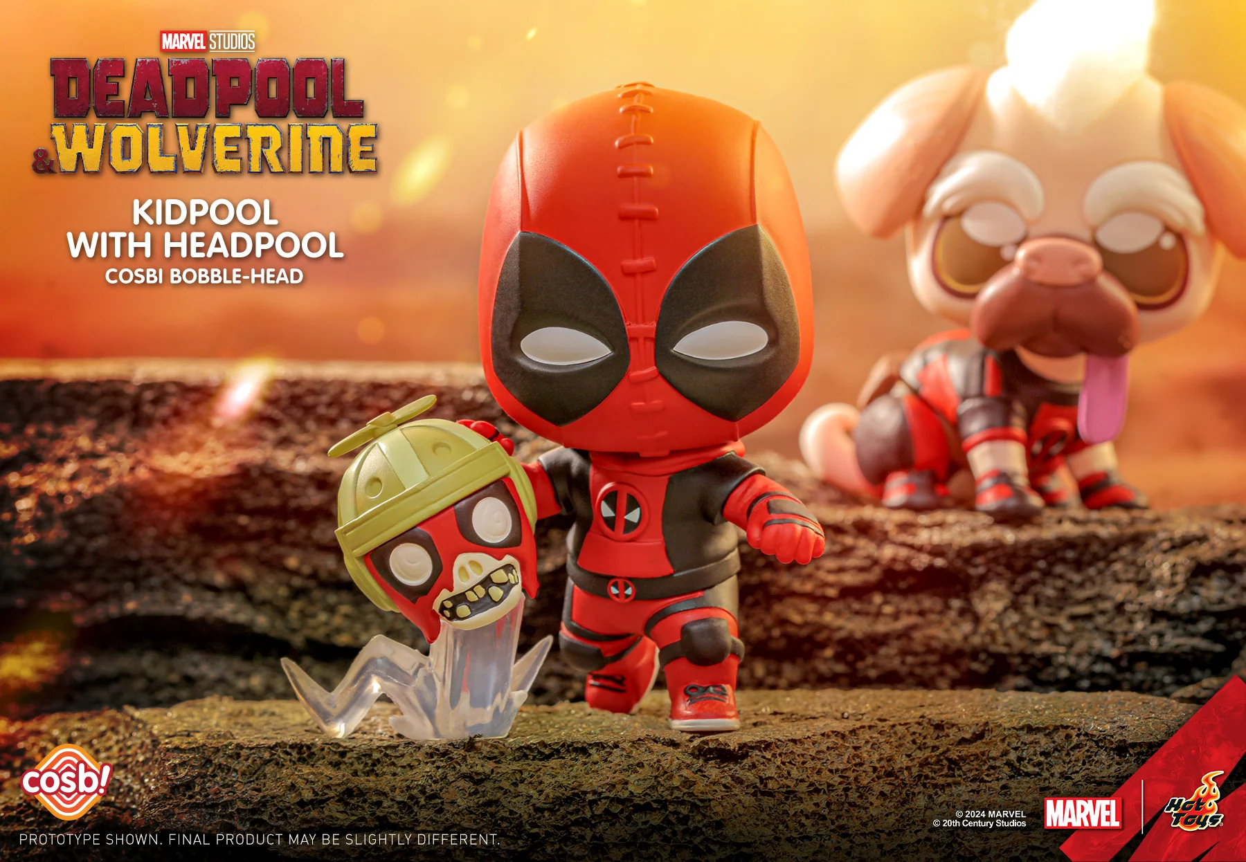 CBX183 - Deadpool & Wolverine - Deadpool & Wolverine Cosbi Bobble-Head - Image 8