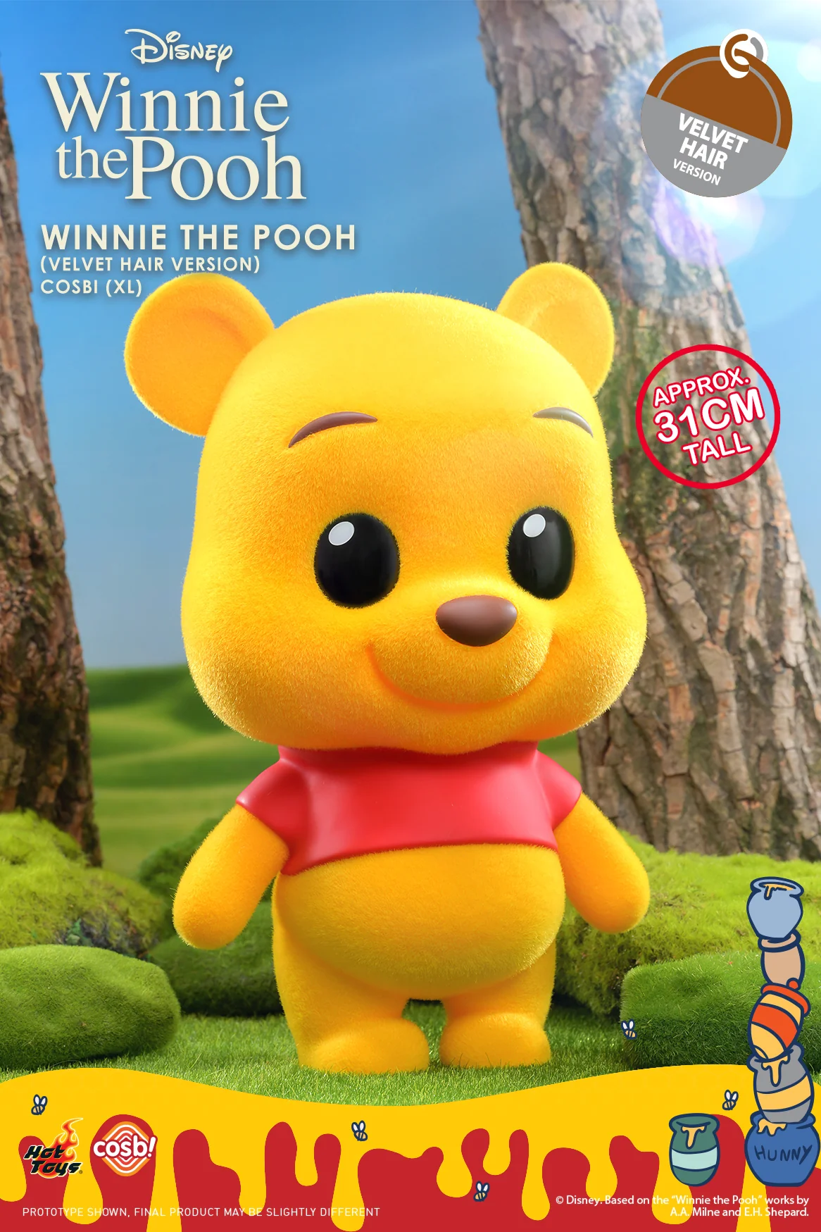 CBX220 Winnie the Pooh (Velvet Hair Version) Cosbi (XL)