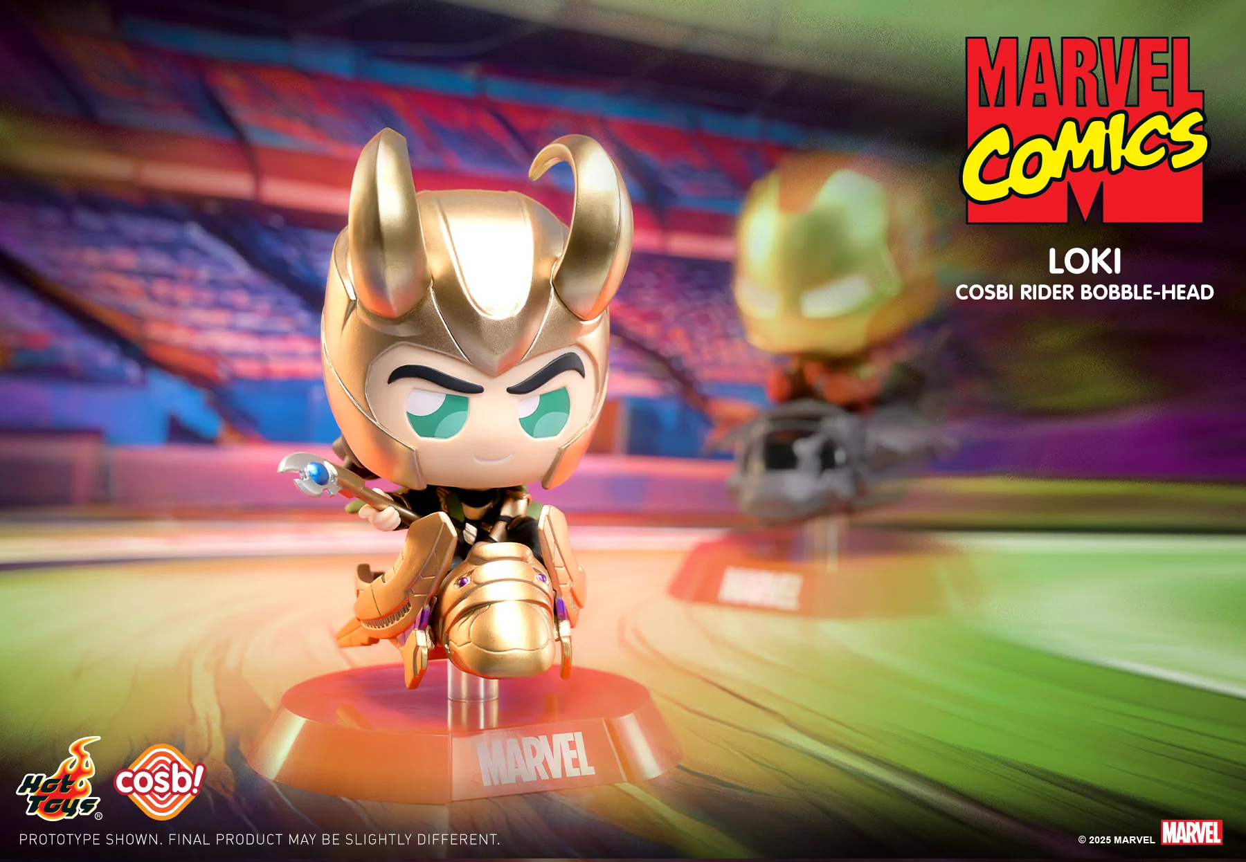 CBX225 - Marvel Comics - Marvel Cosbi Rider Bobble-Head Collection - Image 5