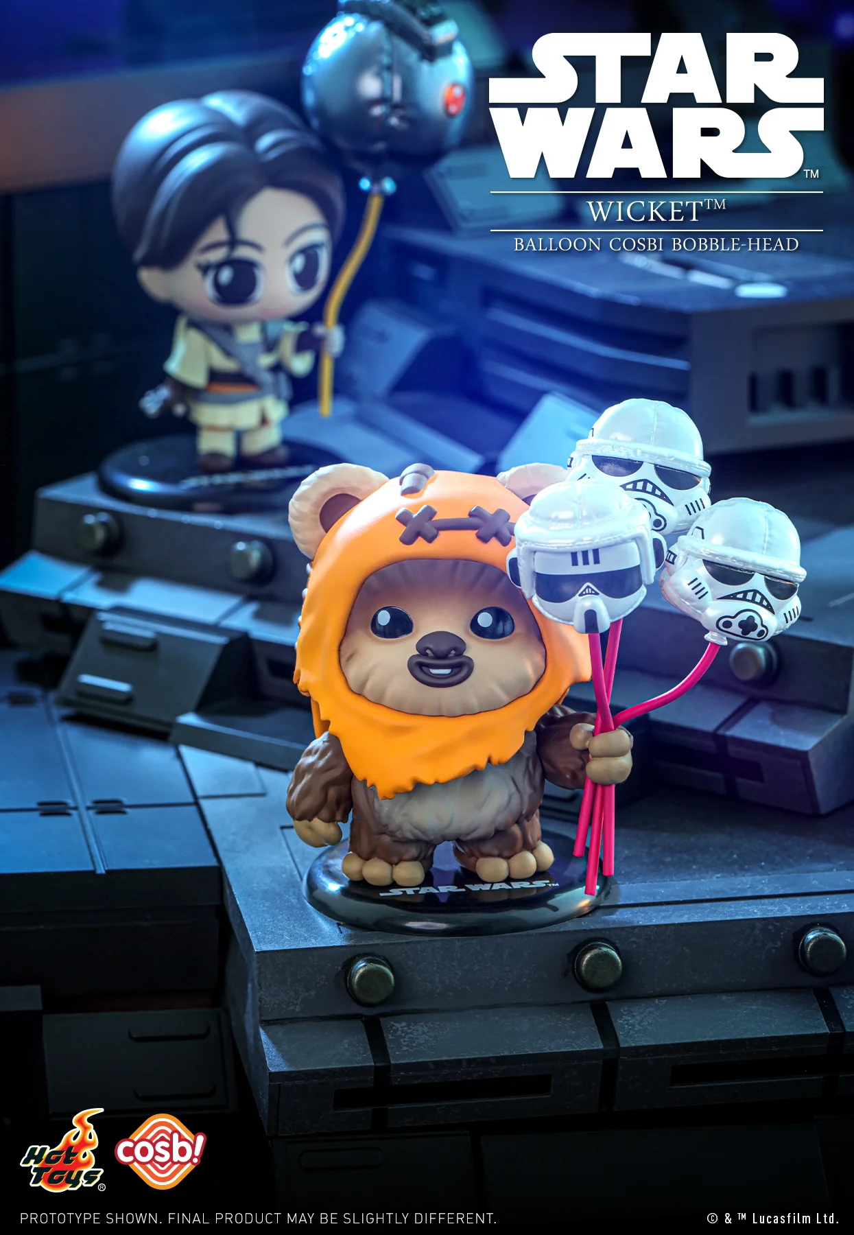 CBX249 - Star Wars - Star Wars Balloon Cosbi Bobble-Head Collection - Image 4