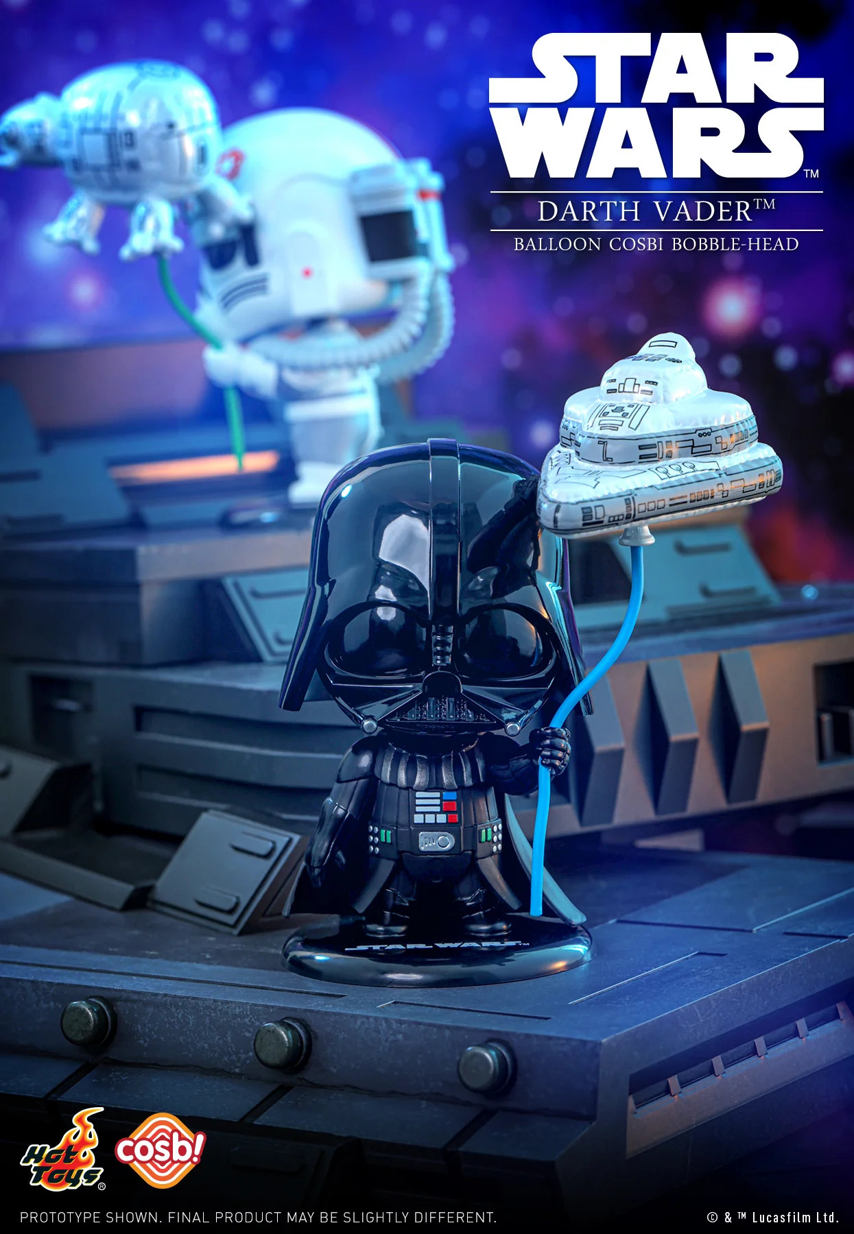 CBX249 - Star Wars - Star Wars Balloon Cosbi Bobble-Head Collection - Image 8