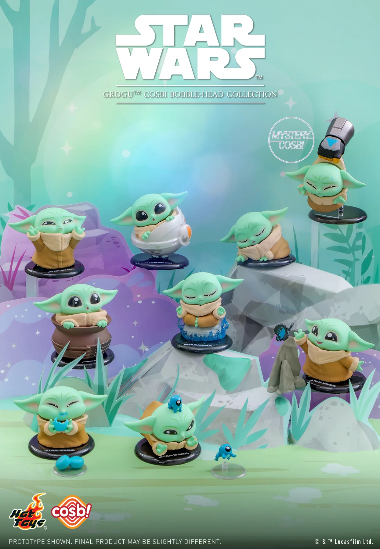 CBX250 - Grogu Cosbi Bobble-Head Collection - Image 2