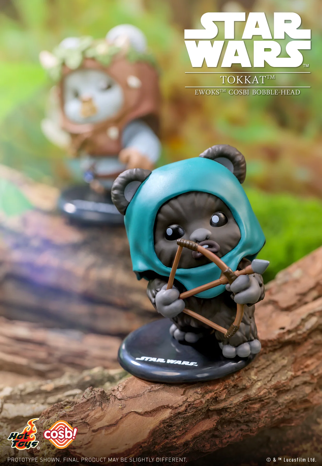 CBX251 - Star Wars - Ewoks Cosbi Bobble-Head Collection - Image 6
