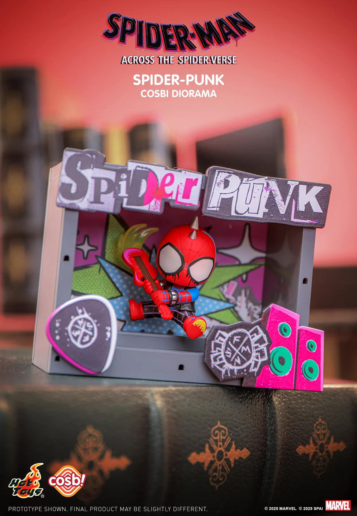 CBX301 - Spider-Man: Across The Spider-Verse - Spider-Man: Across The Spider-Verse Cosbi Diorama Collection